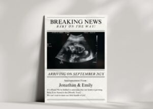 pregnancy announcement photoshoot