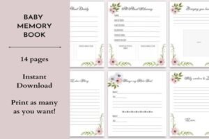 Baby Memory Book