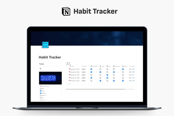 notion habit tracker