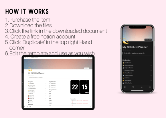 notion planner template