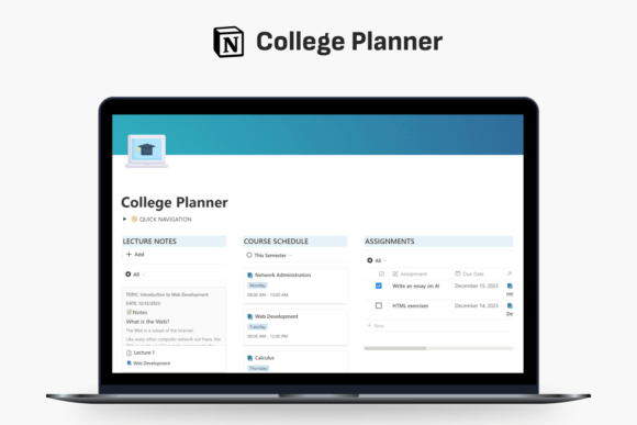 notion planner template