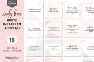 Instagram templates