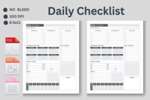 Kids Daily Routine Checklist