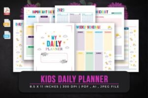 Kids Daily Routine Checklist