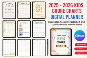 Kids Daily Routine Checklist