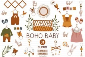 Baby Shower Clipart
