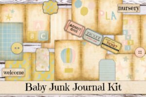 Baby Junk Journal Kit