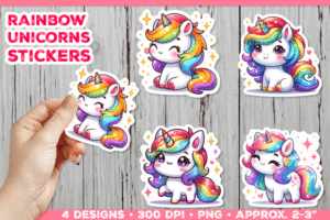 stickers unicorn