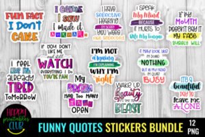 quotes stickers