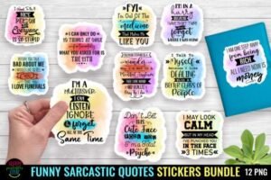 quotes stickers