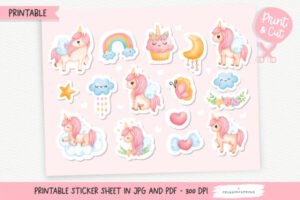 stickers unicorn