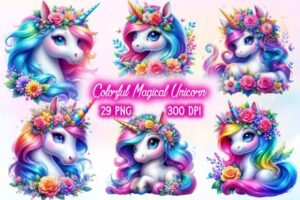 stickers unicorn