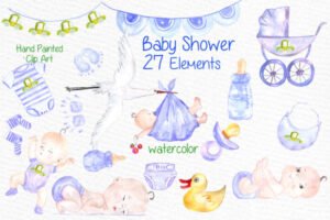 Baby Shower Clipart