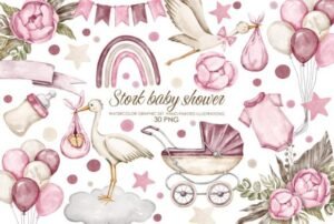 Baby Shower Clipart