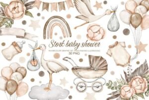 Baby Shower Clipart