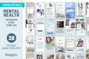 template social media