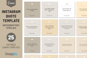 template social media