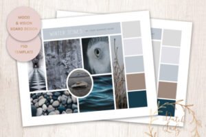 template moodboard
