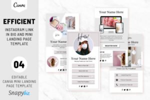 template social media