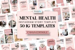 template social media