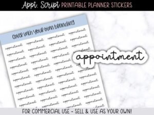 stickers journal