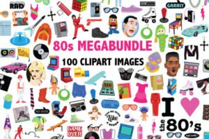 stickers 80s