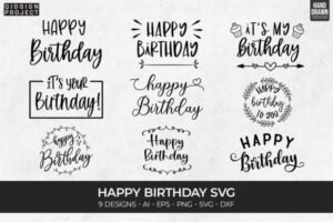 stickers happy birthday