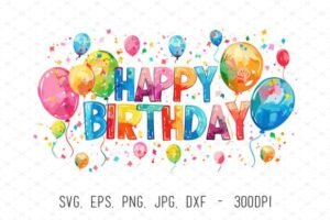 stickers happy birthday