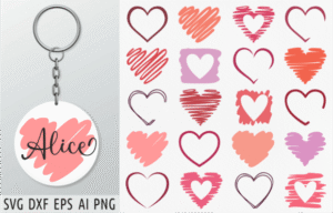stickers heart