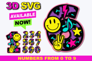 stickers numbers