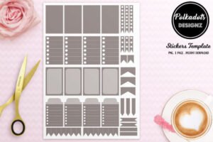 template sticker
