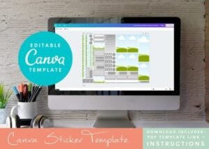 template sticker