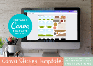 template sticker