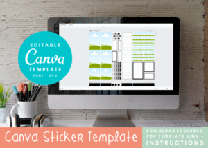 template sticker