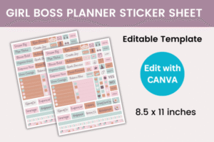 template sticker