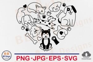 stickers heart