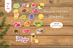 stickers template