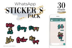 stickers template