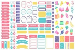 stickers journal