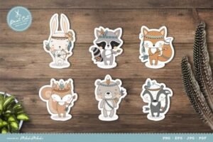 stickers template