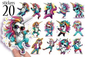 stickers 80s