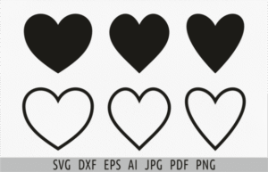 stickers heart