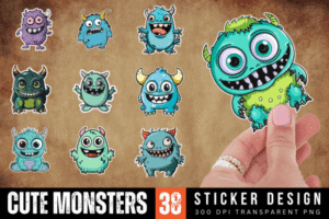 stickers cartoon