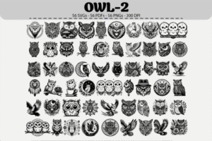 stickers black and white
