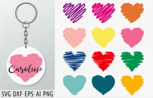 stickers heart