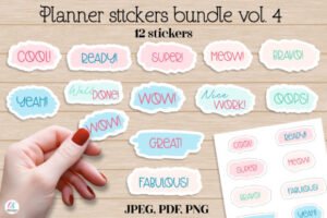 stickers template