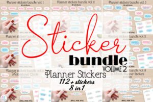 stickers template