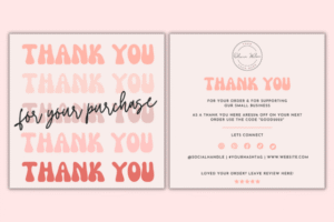 template card
