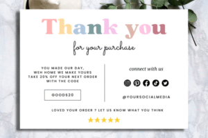 template card