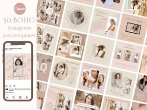 template social media